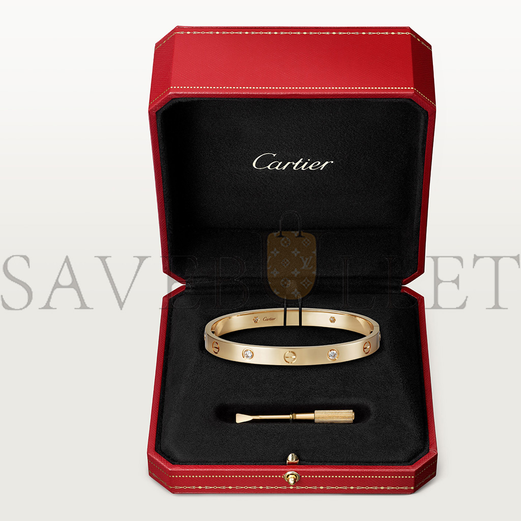 CARTIER  LOVE BRACELET, 4 DIAMONDS B6070017