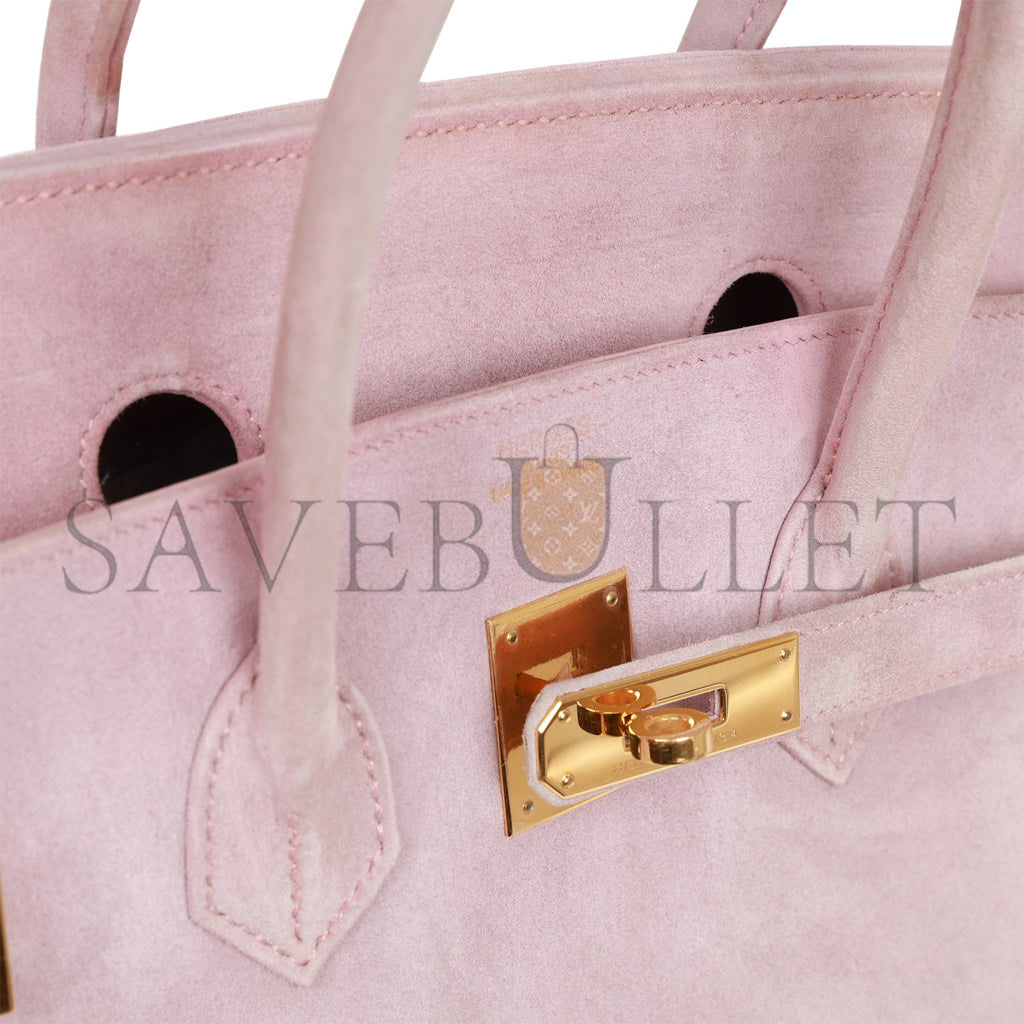 HERMES BIRKIN 35 LILAC DOBLIS GOLD HARDWARE (35cm)