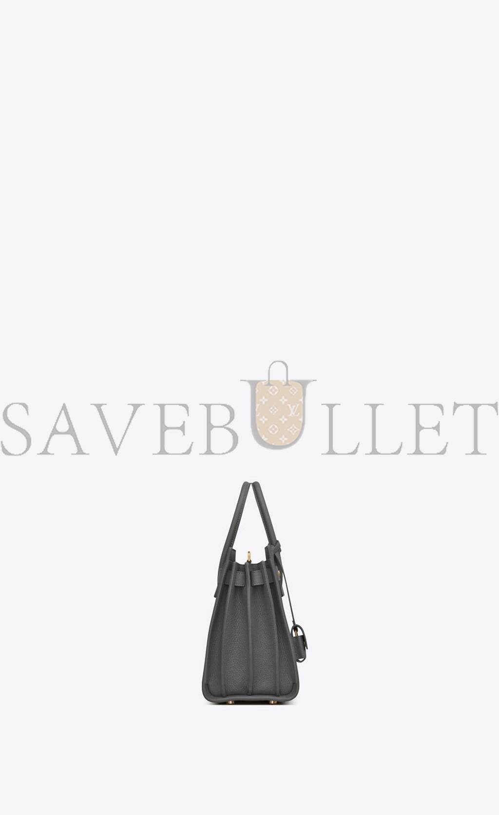 YSL SAC DE JOUR SUPPLE NANO IN GRAINED LEATHER 717449DTI0W1112 (22*18*10.5cm)