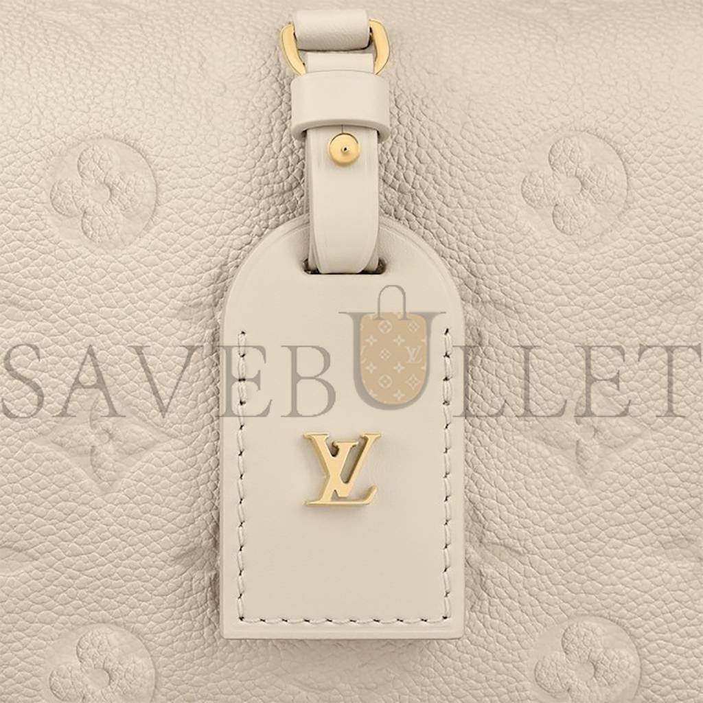 LOUIS VUITTON PETITE MALLE SOUPLE HANDBAG :M45394 (20*14*7.5cm)